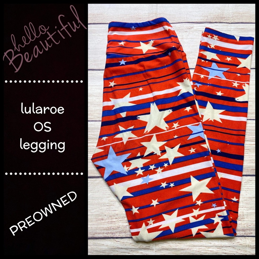 LulaRoe OS Leggings. Originally $25